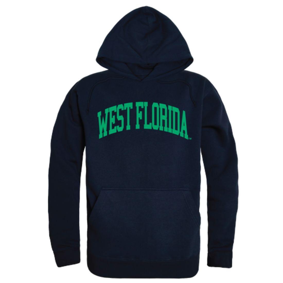 UWF University of West Florida Argonauts College Hoodie Sweatshirt Navy-Campus-Wardrobe