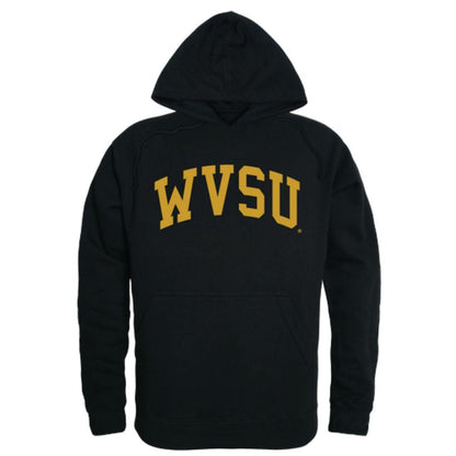 WVSU West Virginia State University Yellow Jackets College Hoodie Sweatshirt Black-Campus-Wardrobe