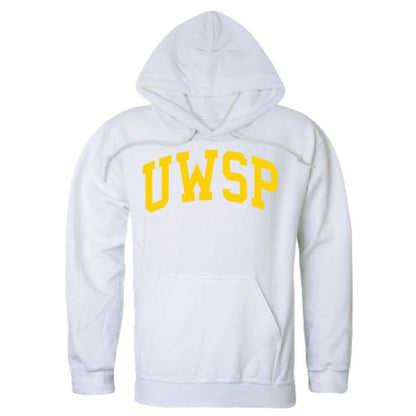 UWSP University of Wisconsin Stevens Point Pointers College Hoodie Sweatshirt White-Campus-Wardrobe
