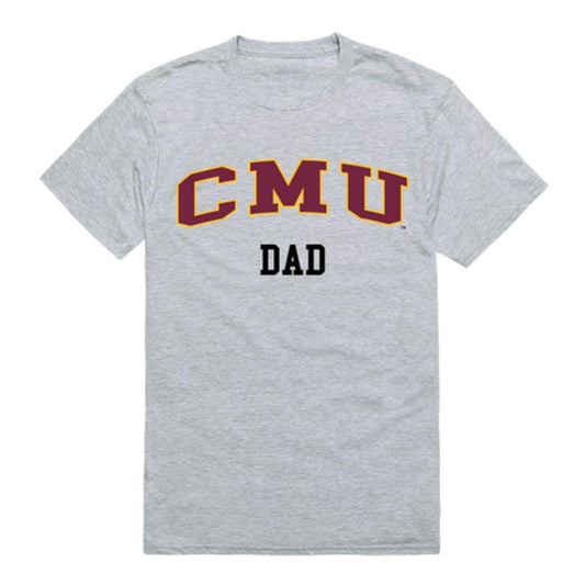 CMU Central Michigan University Chippewas College Dad T-Shirt-Campus-Wardrobe