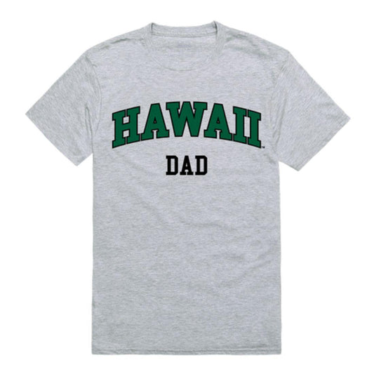 Mouseover Image, University of Hawaii Rainbow Rainbow Warriors College Dad T-Shirt-Campus-Wardrobe