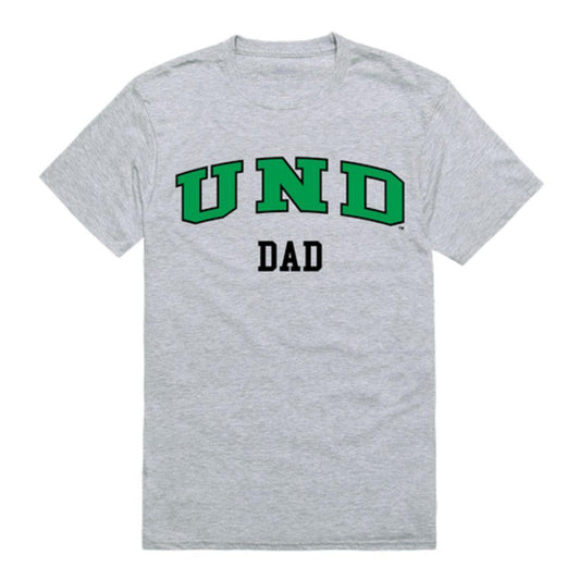 UND University of North Dakota Fighting Hawks College Dad T-Shirt-Campus-Wardrobe