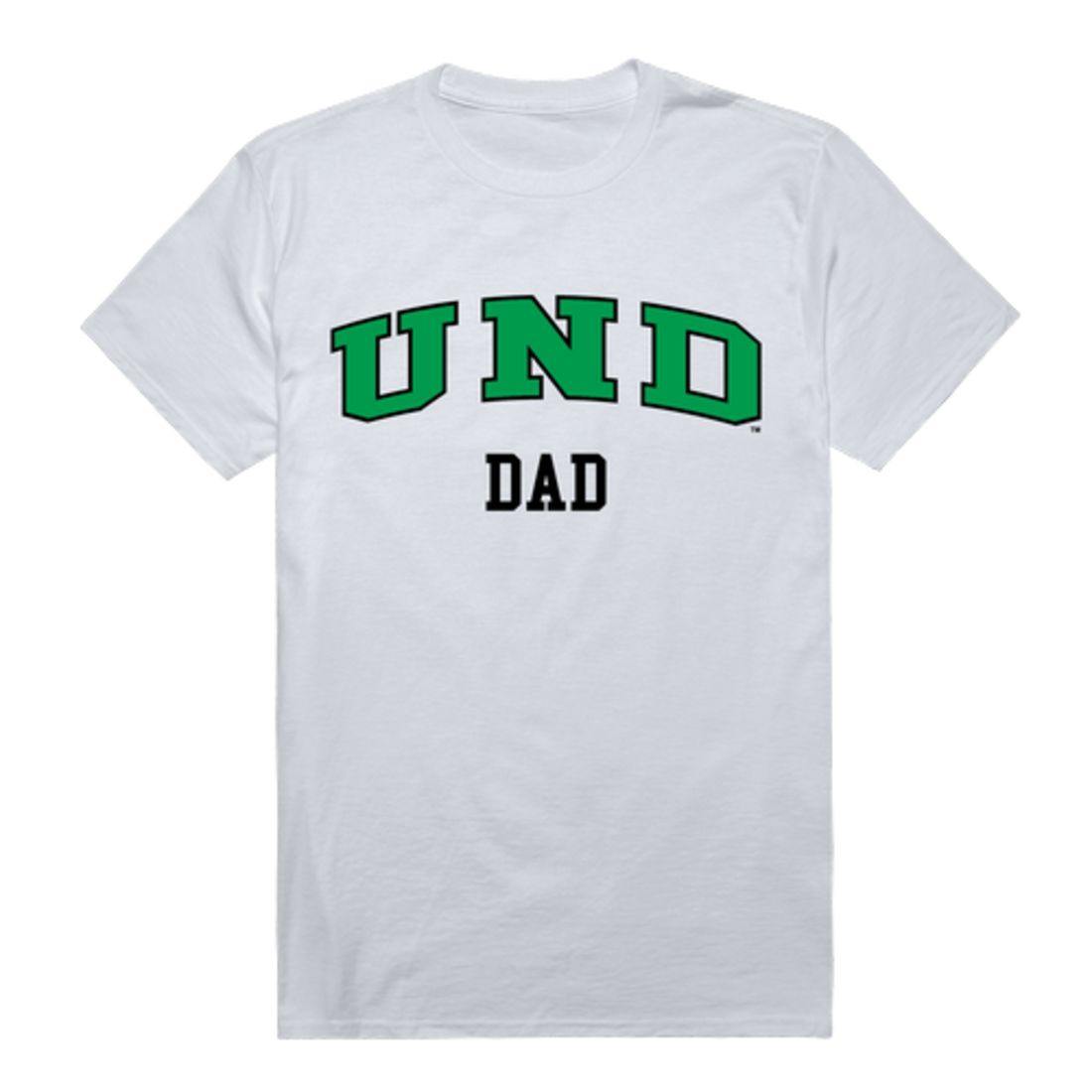 UND University of North Dakota Fighting Hawks College Dad T-Shirt-Campus-Wardrobe