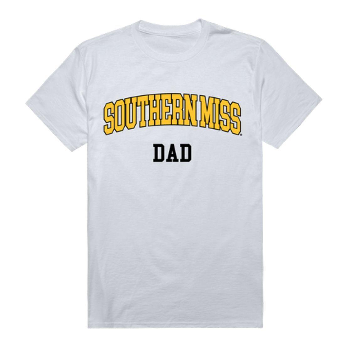 USM University of Southern Mississippi Golden Eagles College Dad T-Shirt-Campus-Wardrobe