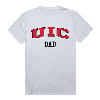 UIC University of Illinois at Chicago Flames College Dad T-Shirt-Campus-Wardrobe