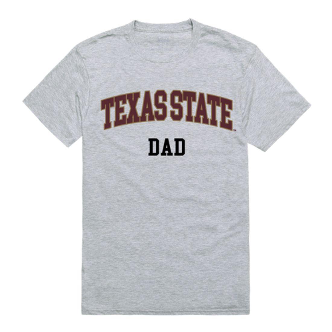 Texas State University Bobcats College Dad T-Shirt-Campus-Wardrobe