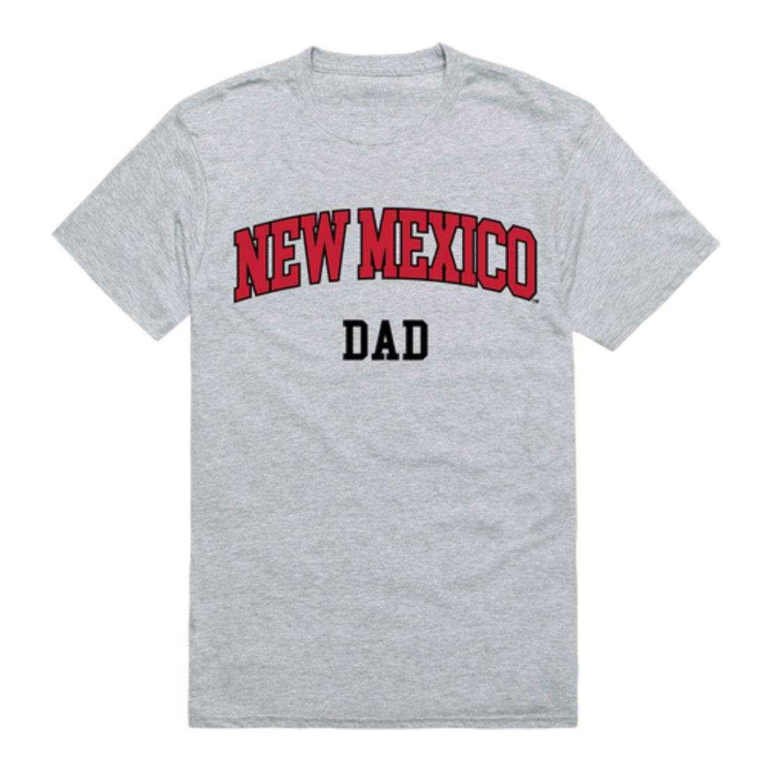 UNM University of New Mexico Lobos College Dad T-Shirt-Campus-Wardrobe