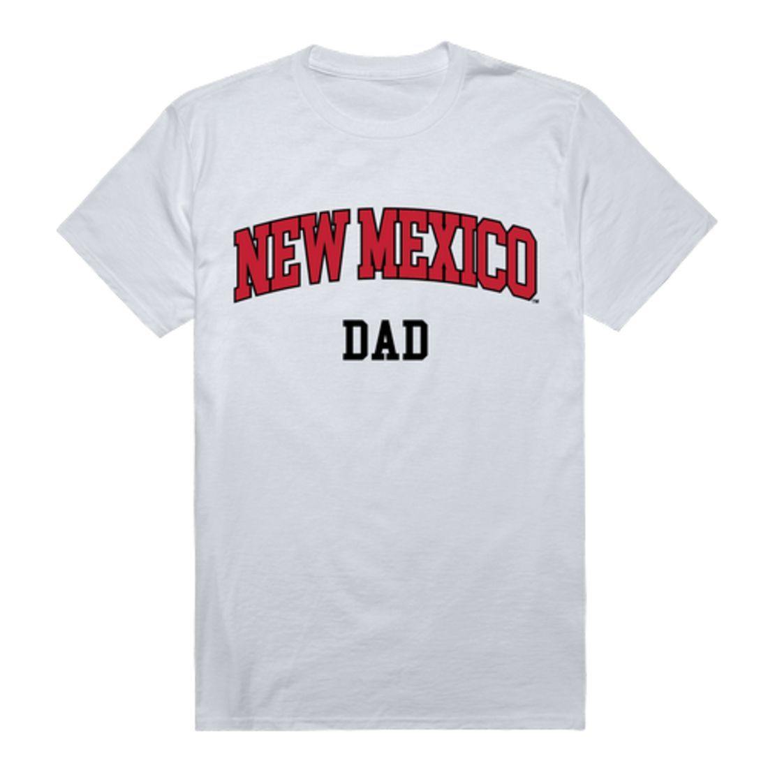 UNM University of New Mexico Lobos College Dad T-Shirt-Campus-Wardrobe