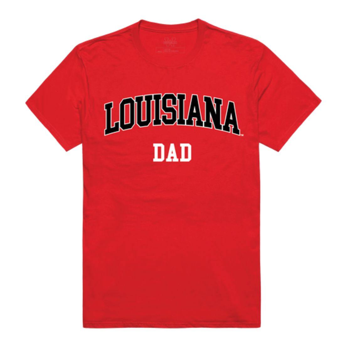 UL University of Louisiana at Lafayette Ragin' Cajuns College Dad T-Shirt-Campus-Wardrobe