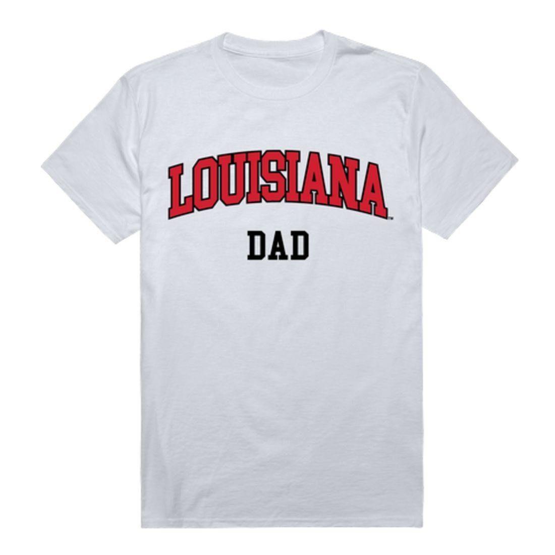 UL University of Louisiana at Lafayette Ragin' Cajuns College Dad T-Shirt-Campus-Wardrobe