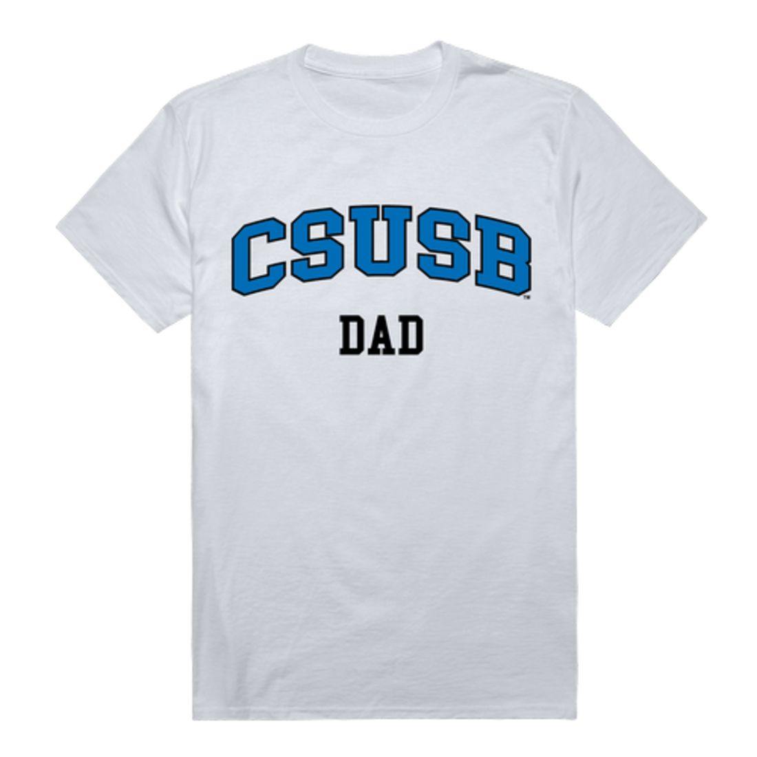 CSUSB California State University San Bernardino Coyotes College Dad T-Shirt-Campus-Wardrobe