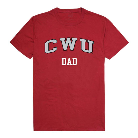 CWU Central Washington University Wildcats College Dad T-Shirt-Campus-Wardrobe