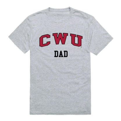 CWU Central Washington University Wildcats College Dad T-Shirt-Campus-Wardrobe