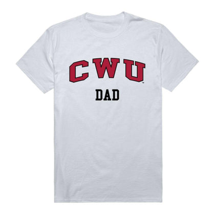 CWU Central Washington University Wildcats College Dad T-Shirt-Campus-Wardrobe