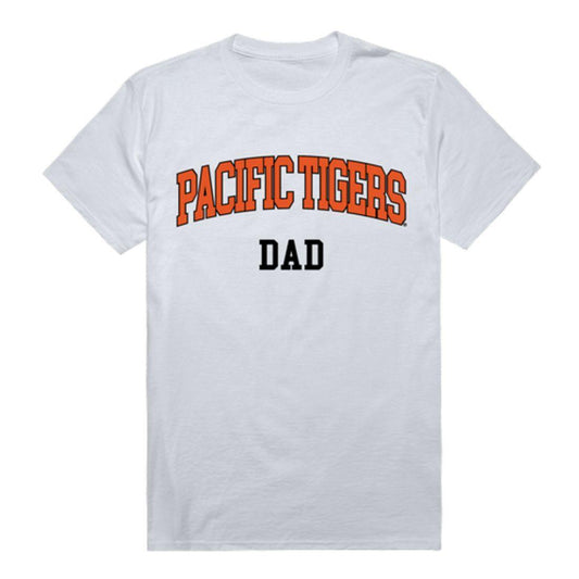 Mouseover Image, University of the Pacific Tigers College Dad T-Shirt-Campus-Wardrobe