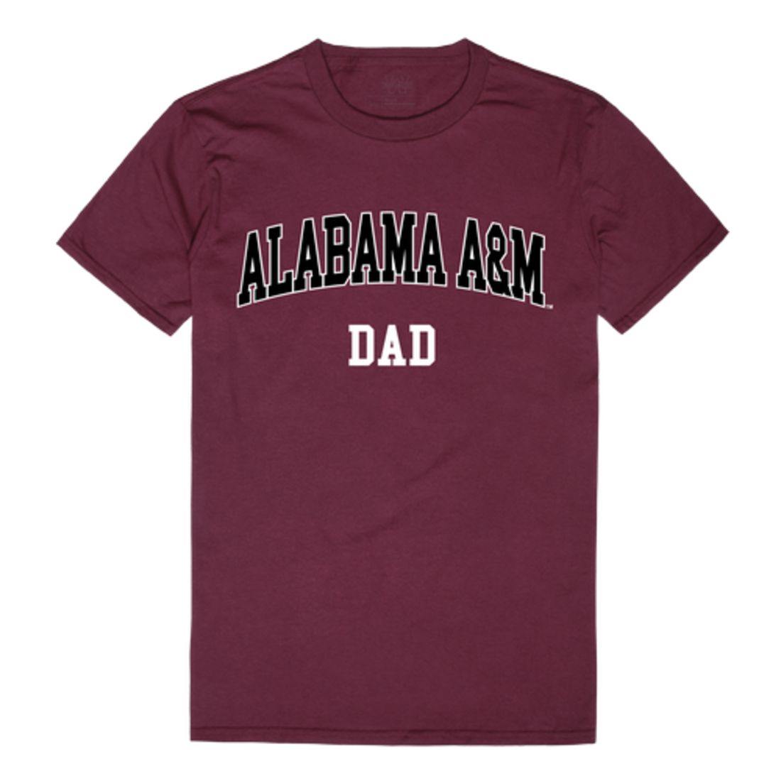 AAMU Alabama A&M University Bulldogs College Dad T-Shirt-Campus-Wardrobe