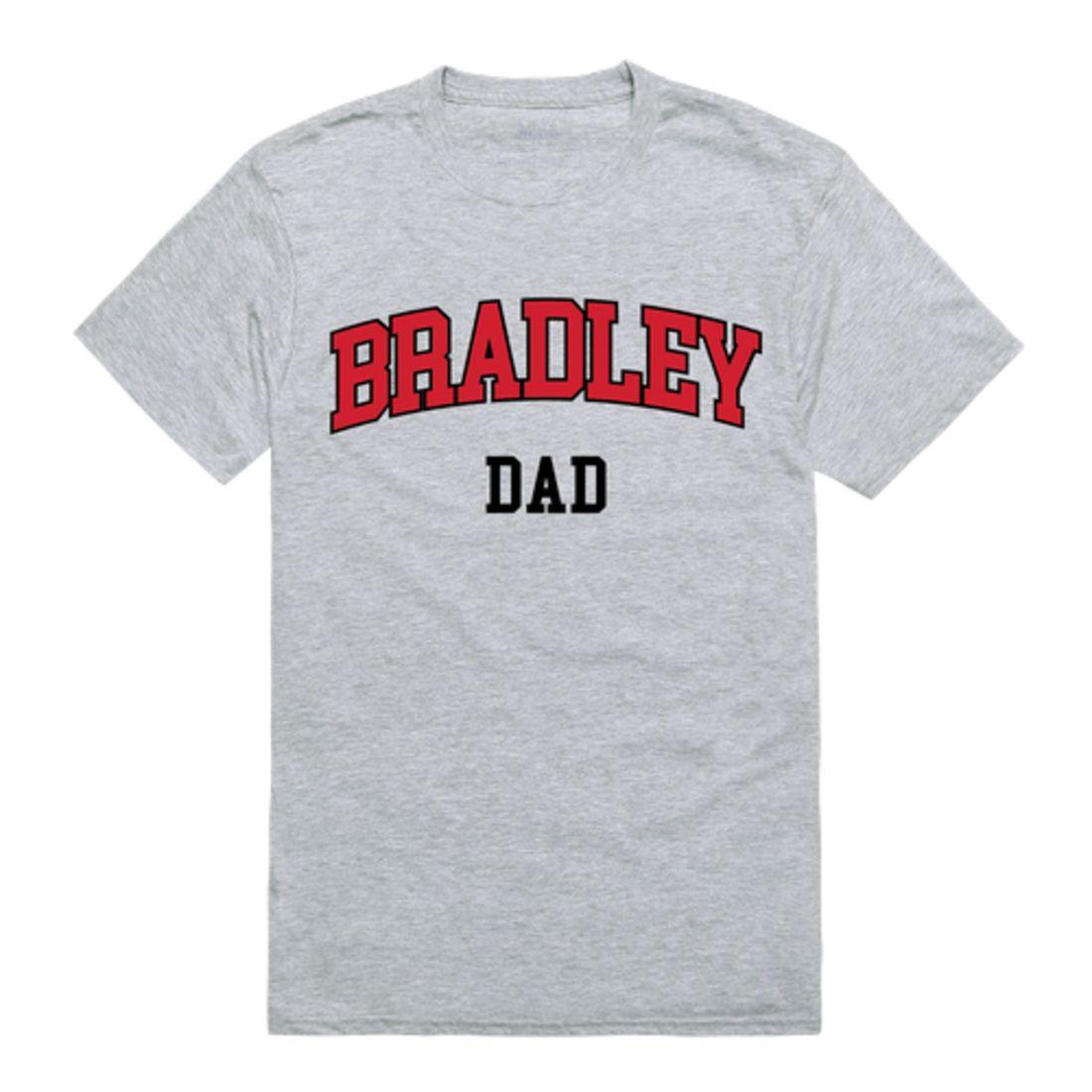 Bradley University Braves College Dad T-Shirt-Campus-Wardrobe