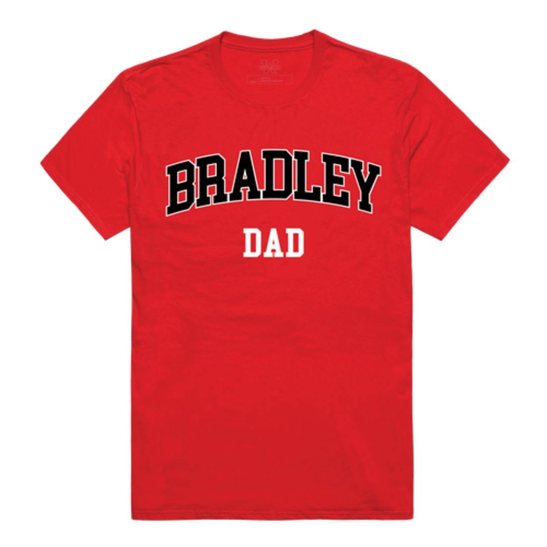 Bradley University Braves College Dad T-Shirt-Campus-Wardrobe