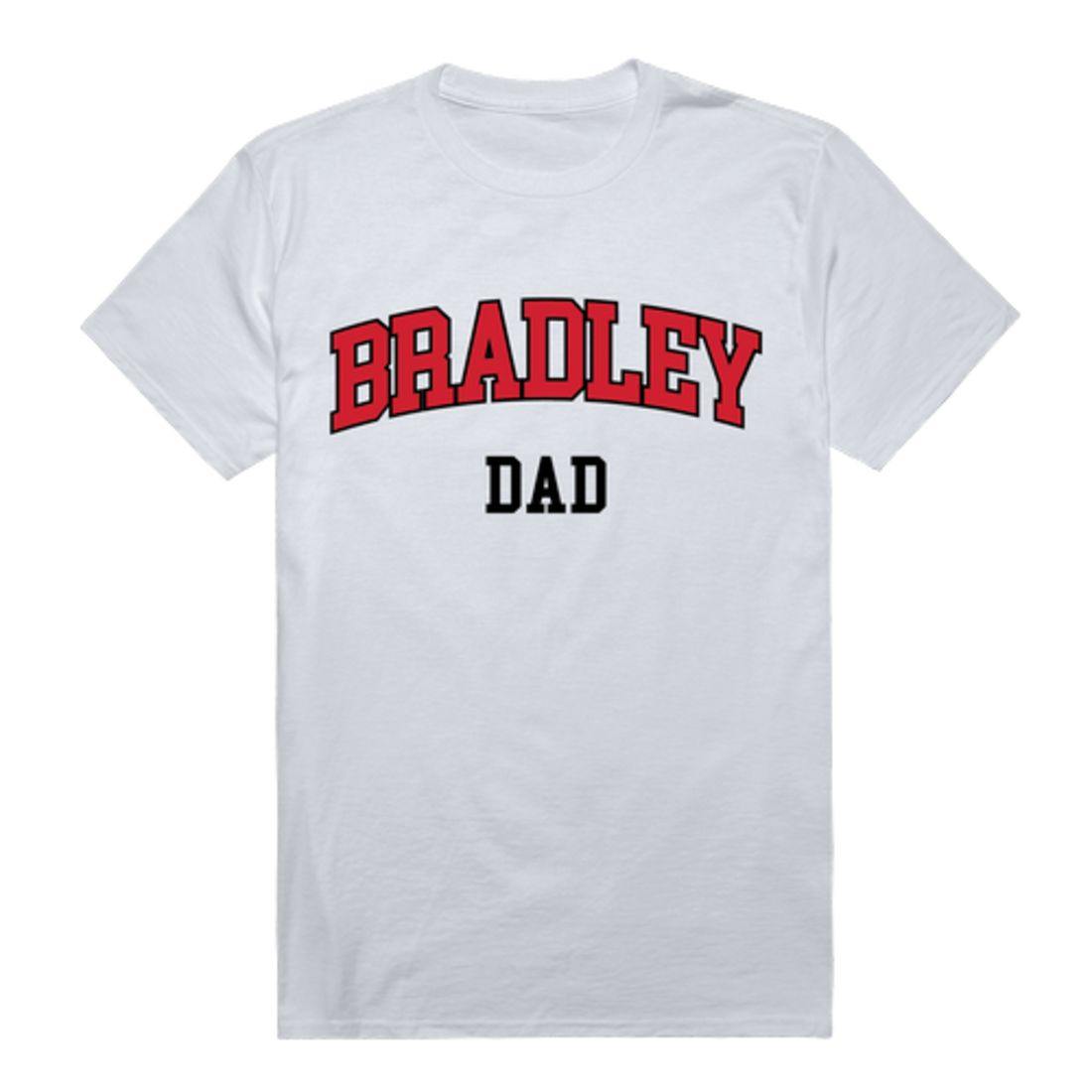 Bradley University Braves College Dad T-Shirt-Campus-Wardrobe