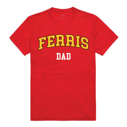FSU Ferris State University Bulldogs College Dad T-Shirt-Campus-Wardrobe