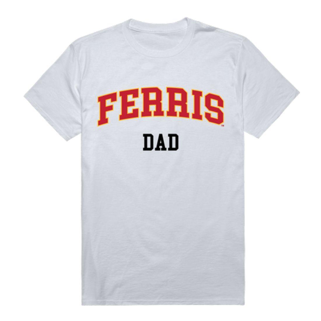 FSU Ferris State University Bulldogs College Dad T-Shirt-Campus-Wardrobe