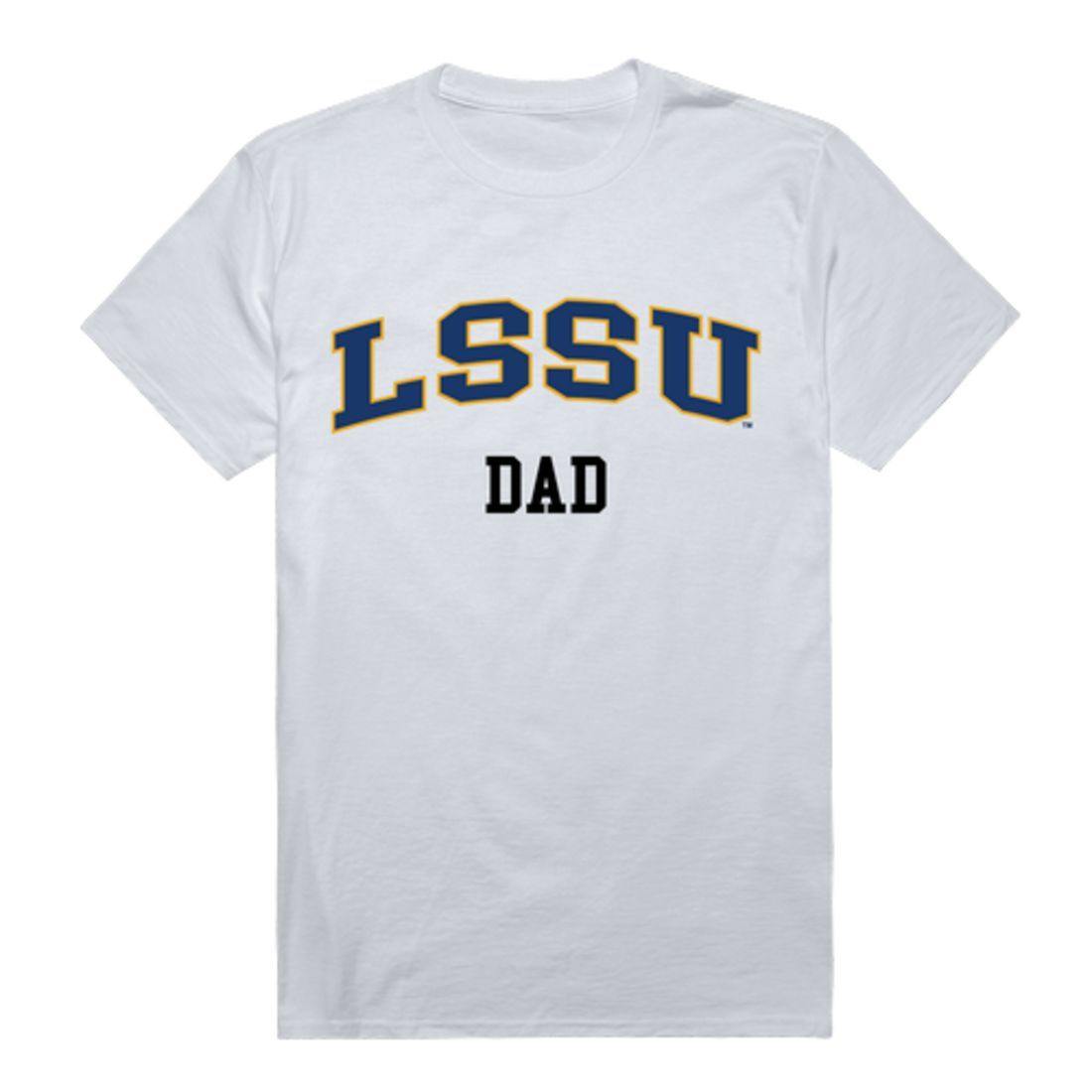 LSSU Lake Superior State University Lakers College Dad T-Shirt-Campus-Wardrobe