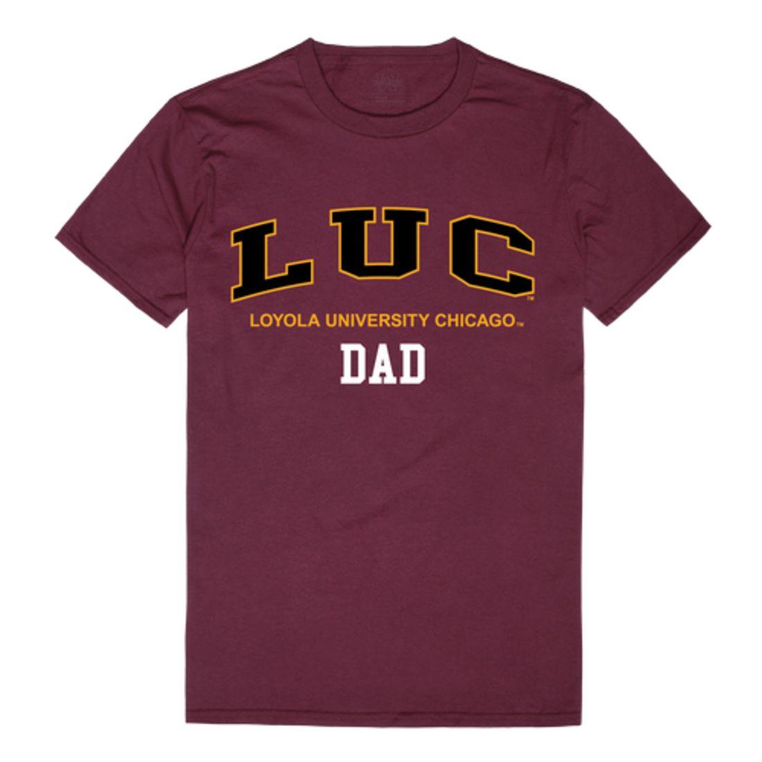 LUC Loyola University Chicago Ramblers College Dad T-Shirt-Campus-Wardrobe