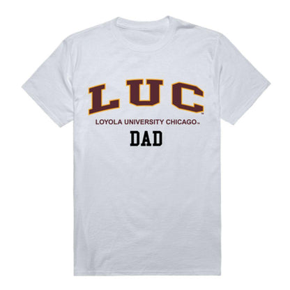 LUC Loyola University Chicago Ramblers College Dad T-Shirt-Campus-Wardrobe