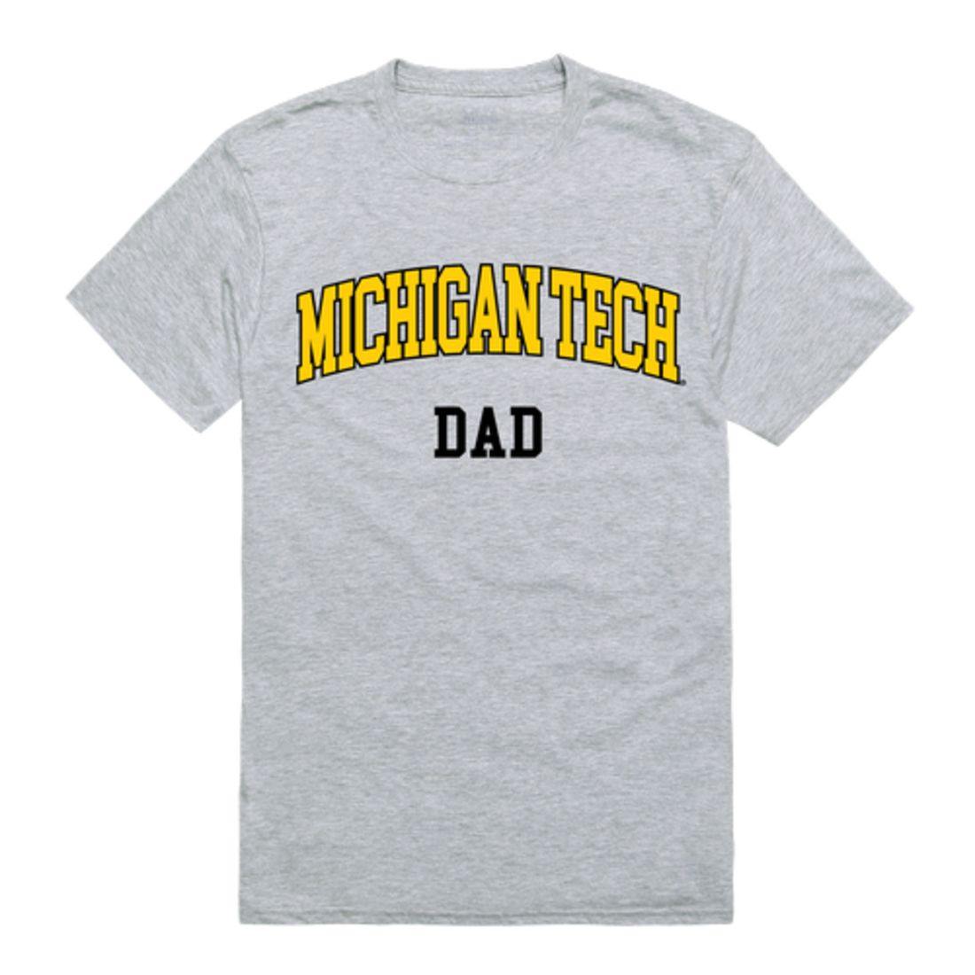 Michigan Technological University Huskies College Dad T-Shirt-Campus-Wardrobe