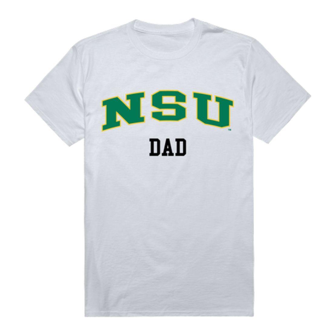 NSU Norfolk State University Spartans College Dad T-Shirt-Campus-Wardrobe