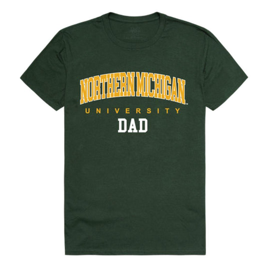 NMU Northern Michigan University Wildcats College Dad T-Shirt-Campus-Wardrobe