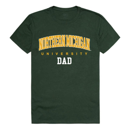NMU Northern Michigan University Wildcats College Dad T-Shirt-Campus-Wardrobe