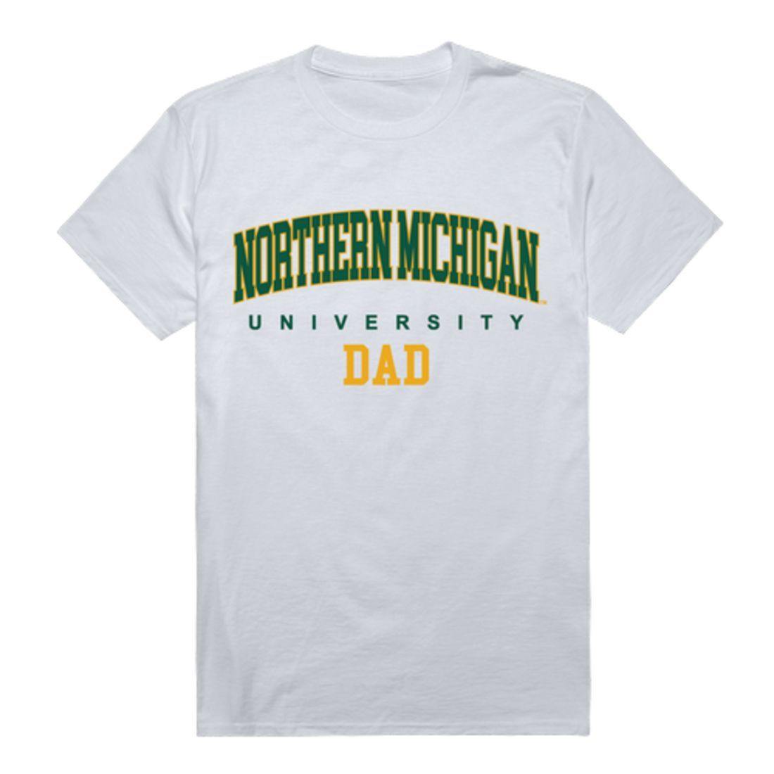 NMU Northern Michigan University Wildcats College Dad T-Shirt-Campus-Wardrobe