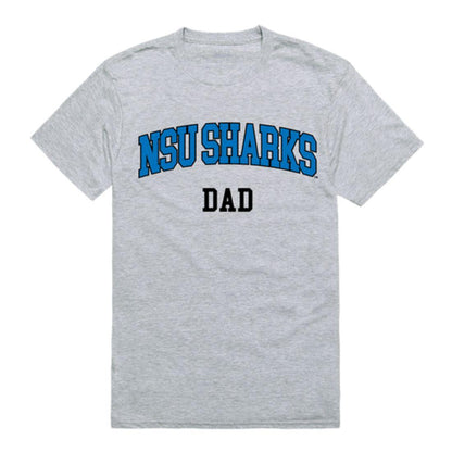 NSU Nova Southeastern University Sharks College Dad T-Shirt-Campus-Wardrobe