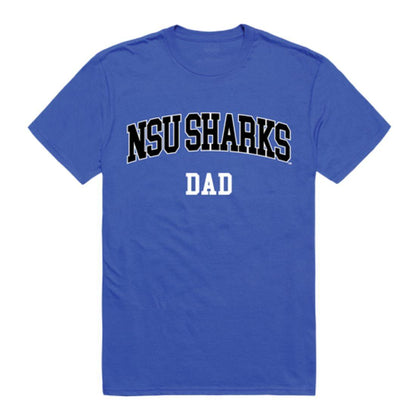 NSU Nova Southeastern University Sharks College Dad T-Shirt-Campus-Wardrobe
