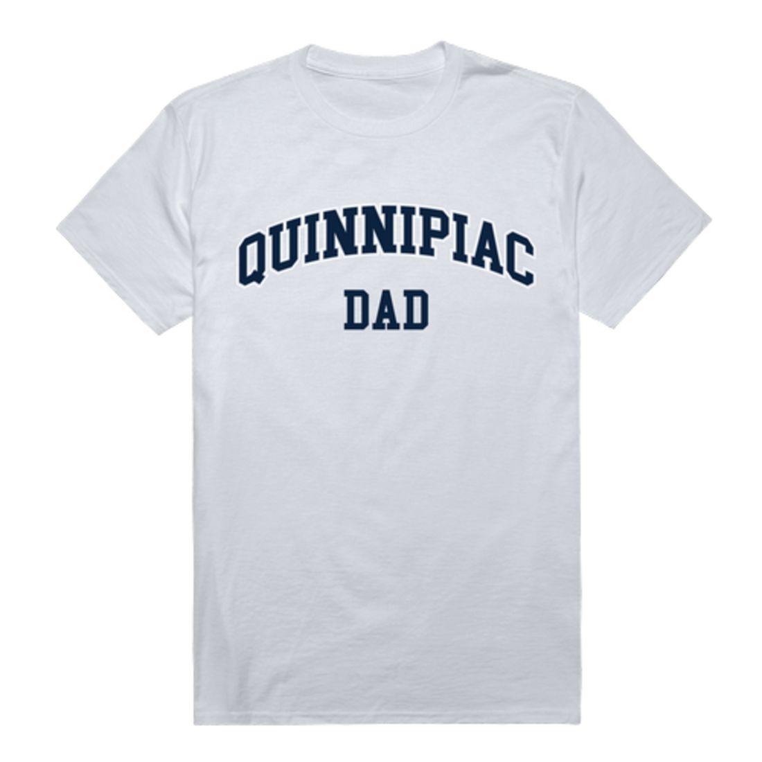 QU Quinnipiac University Bobcats College Dad T-Shirt-Campus-Wardrobe
