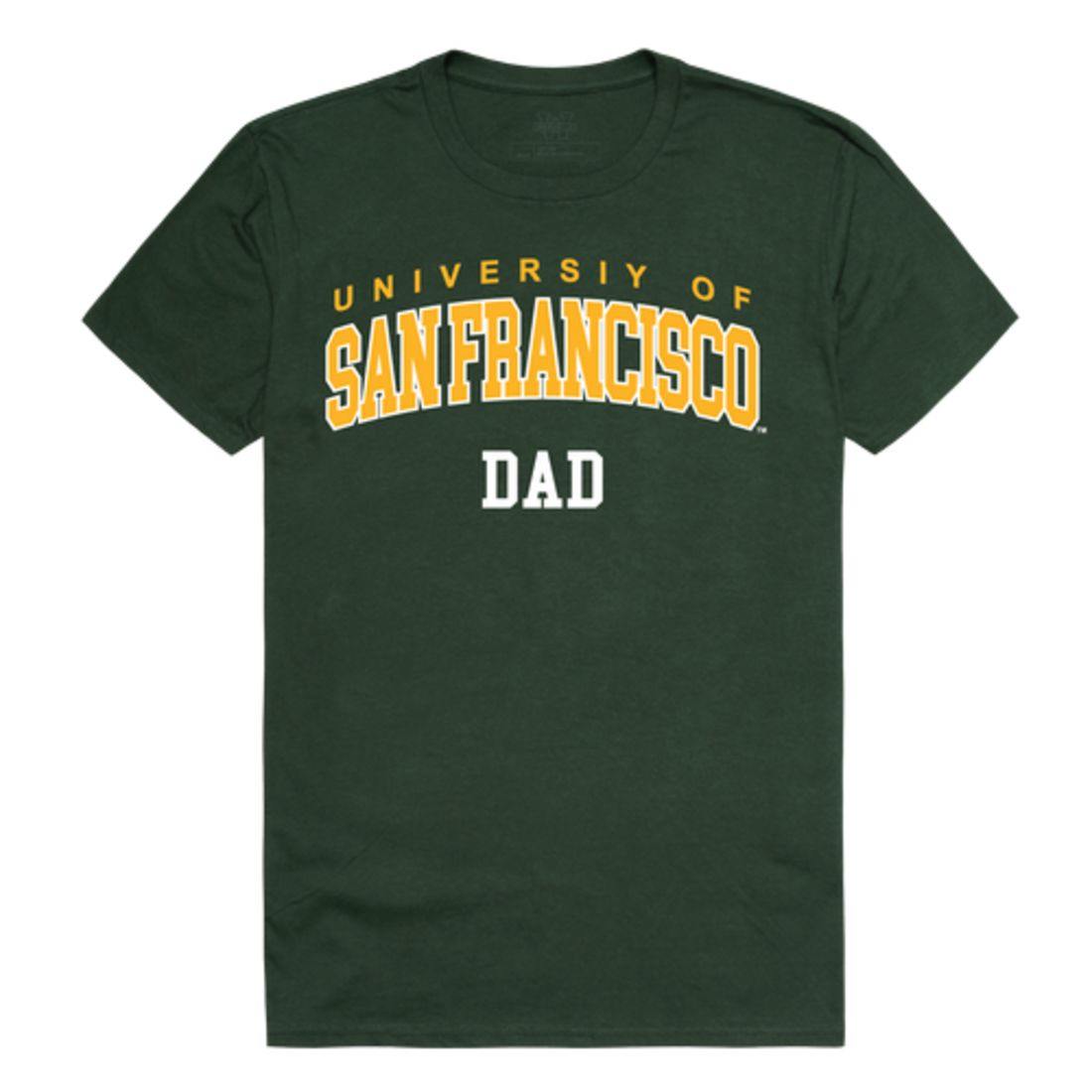 USFCA University of San Francisco Dons College Dad T-Shirt-Campus-Wardrobe