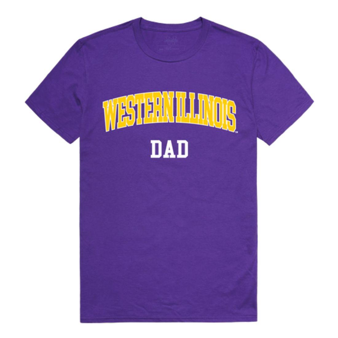 WIU Western Illinois University Leathernecks College Dad T-Shirt-Campus-Wardrobe