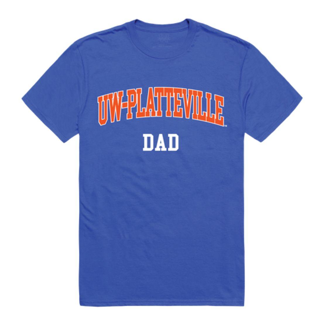 UW University of Wisconsin Platteville Pioneers College Dad T-Shirt-Campus-Wardrobe