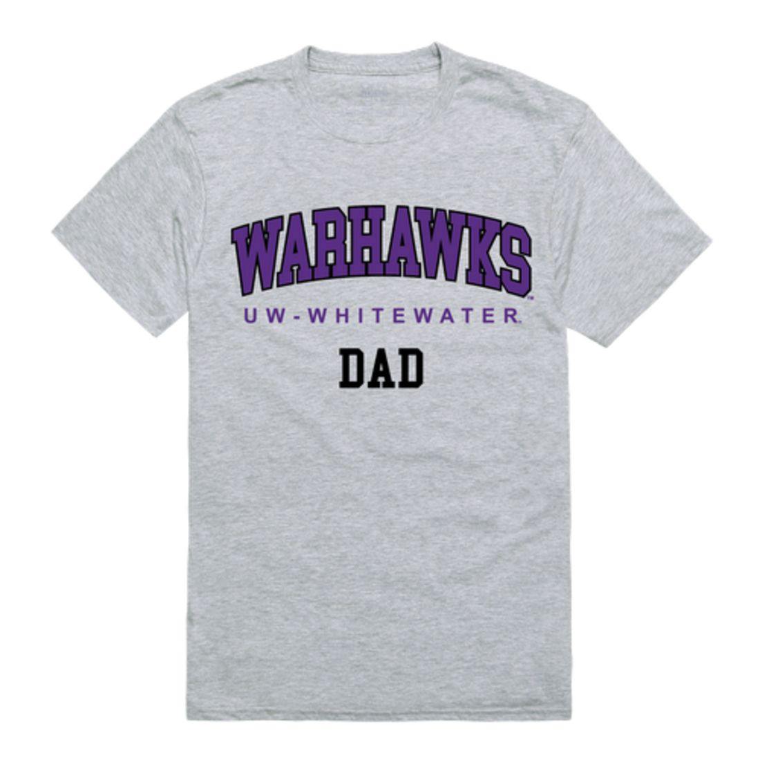 UWW University of Wisconsin water Warhawks College Dad T-Shirt-Campus-Wardrobe