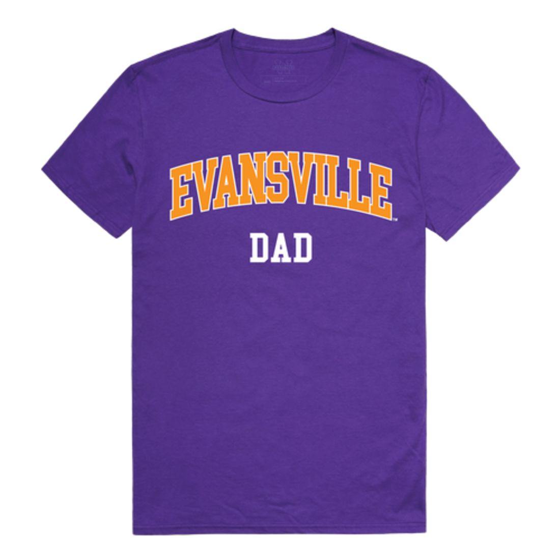University of Evansville Aces College Dad T-Shirt-Campus-Wardrobe