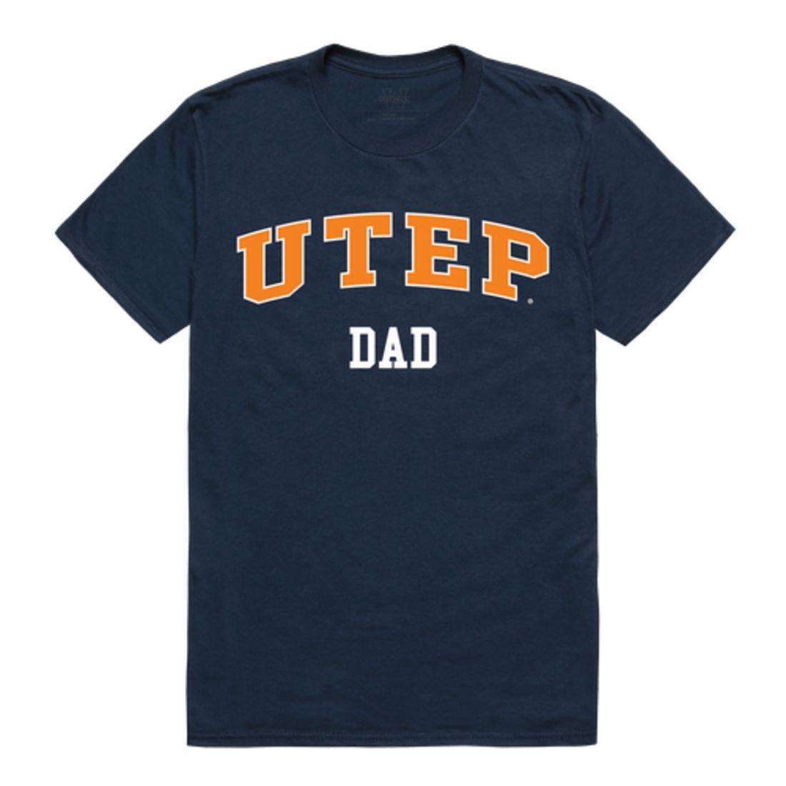 UTEP University of Texas at El Paso Miners College Dad T-Shirt-Campus-Wardrobe