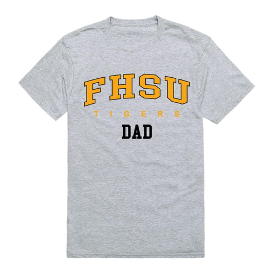 FHSU Fort Hays State University Tigers College Dad T-Shirt-Campus-Wardrobe