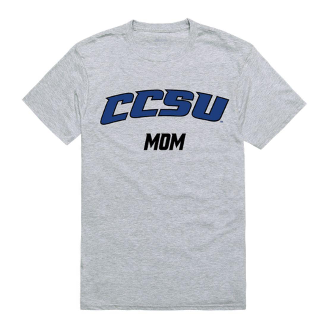 CCSU Central Connecticut State University Blue Devils College Mom Womens T-Shirt-Campus-Wardrobe