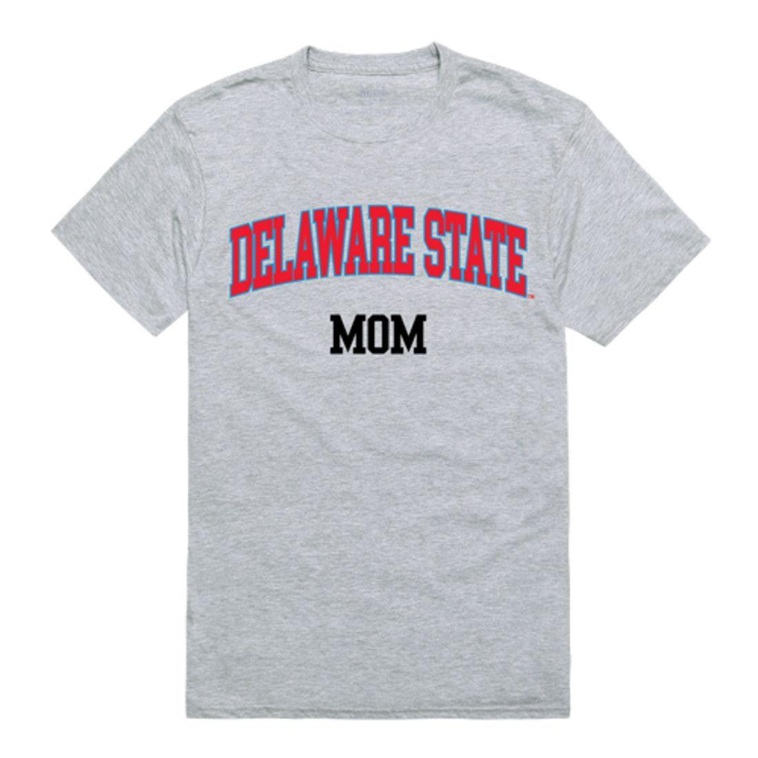 DSU Delaware State University Hornet College Mom Womens T-Shirt-Campus-Wardrobe