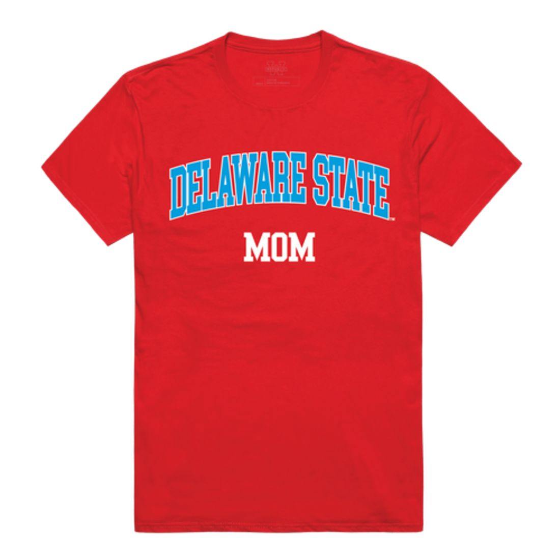 DSU Delaware State University Hornet College Mom Womens T-Shirt-Campus-Wardrobe