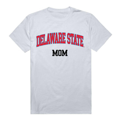 DSU Delaware State University Hornet College Mom Womens T-Shirt-Campus-Wardrobe