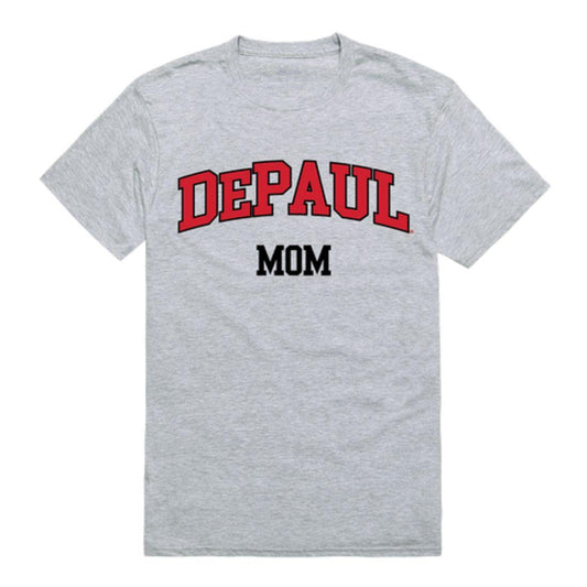 DePaul University Blue Demons College Mom Womens T-Shirt-Campus-Wardrobe
