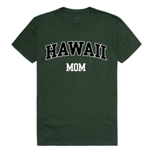 University of Hawaii Rainbow Rainbow Warriors College Mom Womens T-Shirt-Campus-Wardrobe