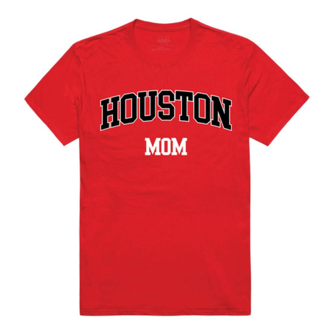 UH University of Houston Cougars College Mom Womens T-Shirt-Campus-Wardrobe